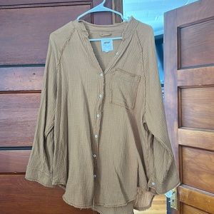 Brown pool coverup from Aerie